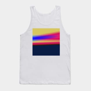 RED BLUE GREEN TEXTURE ART Tank Top